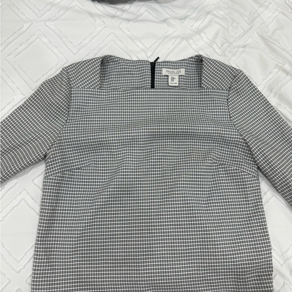Rachel Zoe plaid blouse